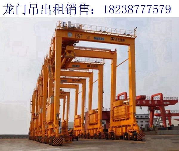 湖北武漢門式起重機廠家 無軌式龍門架起重機出售