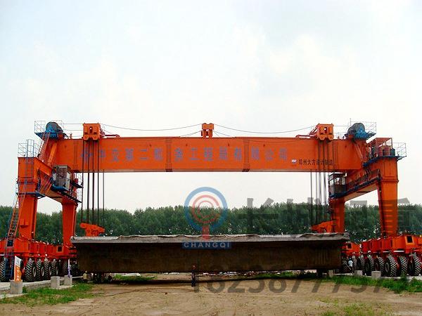 湖北提梁機廠家 雙排輪箱式提梁機的安裝和調試