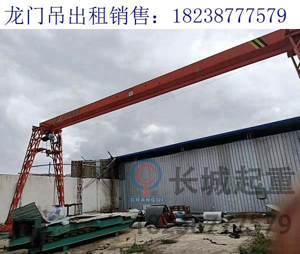 湖北十堰60噸龍門吊廠家 油箱溫度過高的解決