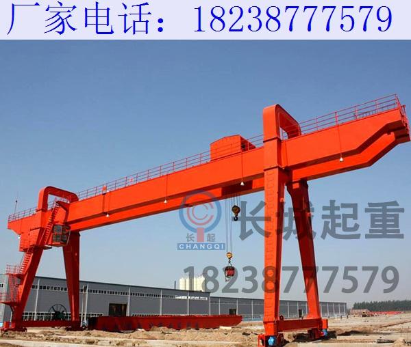 湖南益陽雙梁龍門吊廠家 門式起重機的調整步驟