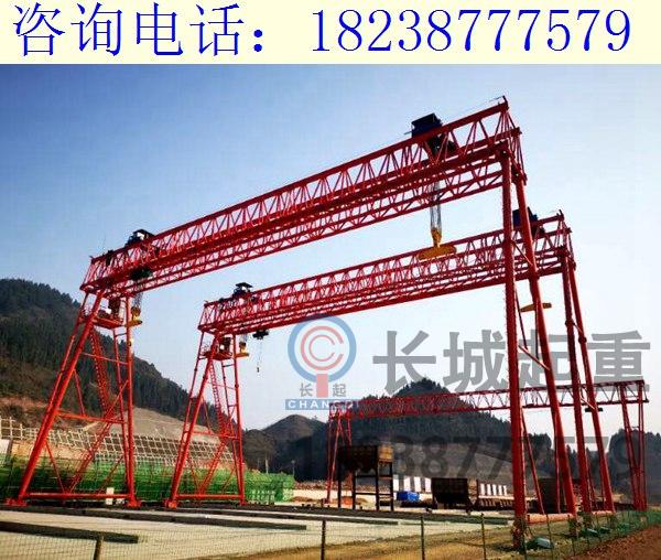 山東威海10噸葫蘆花架龍門吊供應商 軌道損傷恢復方法