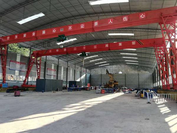 四川眉山龍門吊廠家 起重機主要部件構(gòu)成