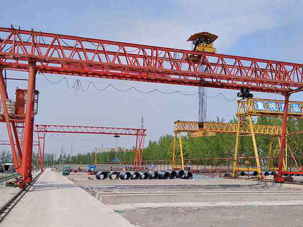 山西運城龍門吊廠家32t電動葫蘆門式起重機