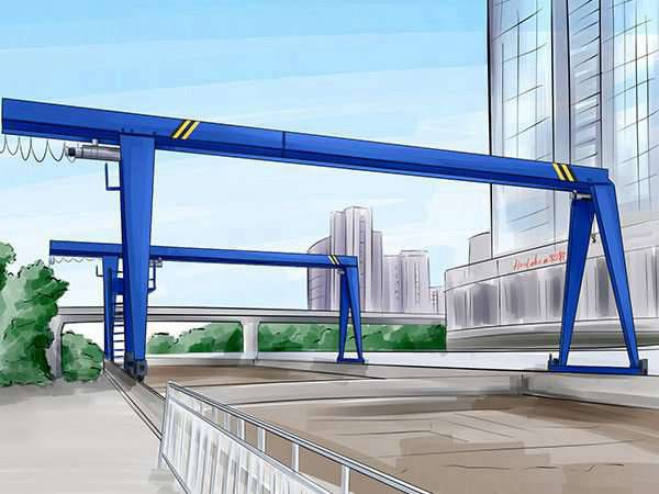陜西延安龍門吊廠家龍門起重機操作方法