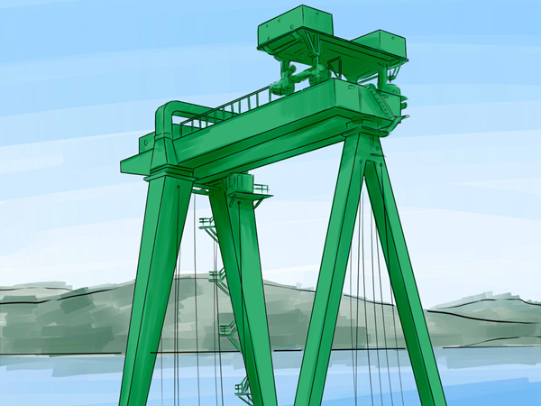 福建寧德門式起重機