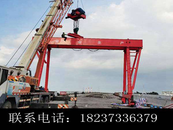 河北邢臺龍門吊租賃公司 小型設備很實用